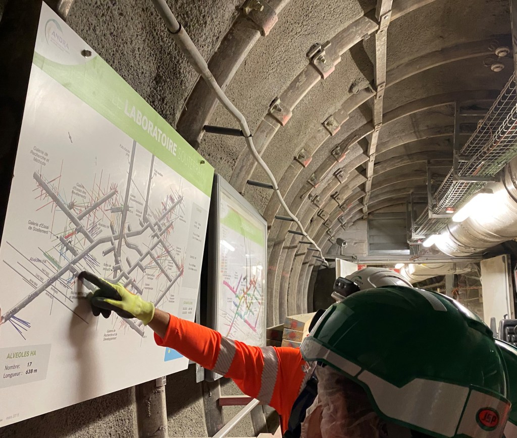 Visite du laboratoire CIGEO – Futur site de stockage géologique des déchets&nbsp;radioactifs